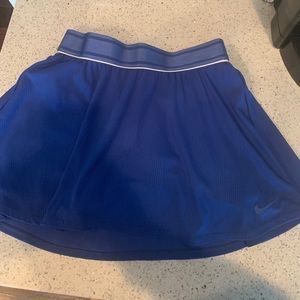 Royal Blue Nike Flouncy Tennis Skirt